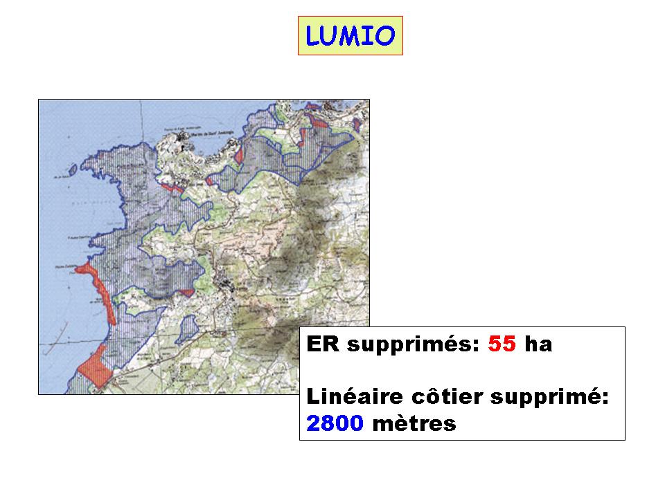 Les E.R. supprimés du PADDUC