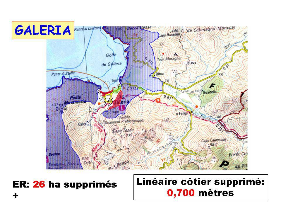 Les E.R. supprimés du PADDUC