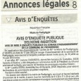 Pedigrisigiu. Zonage d’assainissement de la commune de Pedigrisgiu. Du 10 juillet au 14 août 2013.