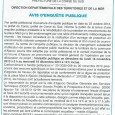 Aiacciu. Réhabilitation de la protection en enrochements de la place Miot. Du 18 novembre au 18 décembre 2013.