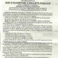 Algaghola. Demande de PC, résidence hotelière. Du 22 avril au 23 mai 2014.  