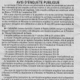 Abrogation du PLU. Du 1er octobre au 31 octobre 2014.  