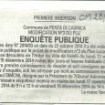 A Penta. Modification PLU. Du 17 novembre au 19 décembre 2014.