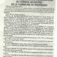 Proprià. Révision PLU. Le 27 octobre 2014.