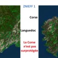 Certains disent parfois que la Corse est surprotégée … Comme en témoigne l’illustration ci-dessous, les deux rectangles montrant la même surface, la superficie, en Corse, des ZNIEFF de type 1 (Zones Naturelles d’Intérêt Écologique Faunistique et […]
