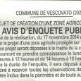 U Viscuvatu. Création ZAP. Du 17 novembre au 19 décembre 2014.