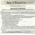 U Grussettu. Modification POS. Du 26 janvier au 26 février 2015.  