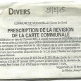 Vighjaneddu. Prescription et révision CM. Du 16 février au 16 mars 2015.