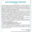 Aiacciu. Servitude de passage. Du 31 août au 10 septembre 2015.