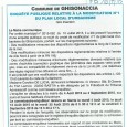 Ghisonaccia. Révision PLU. Du 08 juillet  au 04 août 2015.