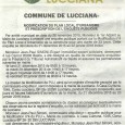 Lucciana. PLU. Du 21 décembre au 22 janvier 2016.