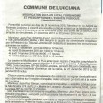 Lucciana. PLU. Du 21 décembre au 22 janvier 2016.